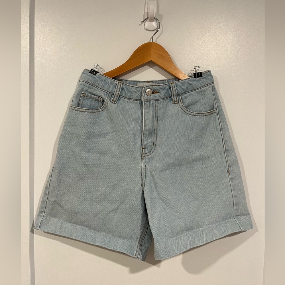 High rise mom shorts